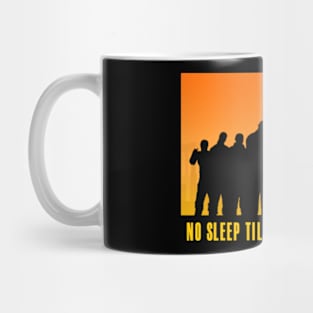 No Sleep Till Brooklyn Silhouette Mug